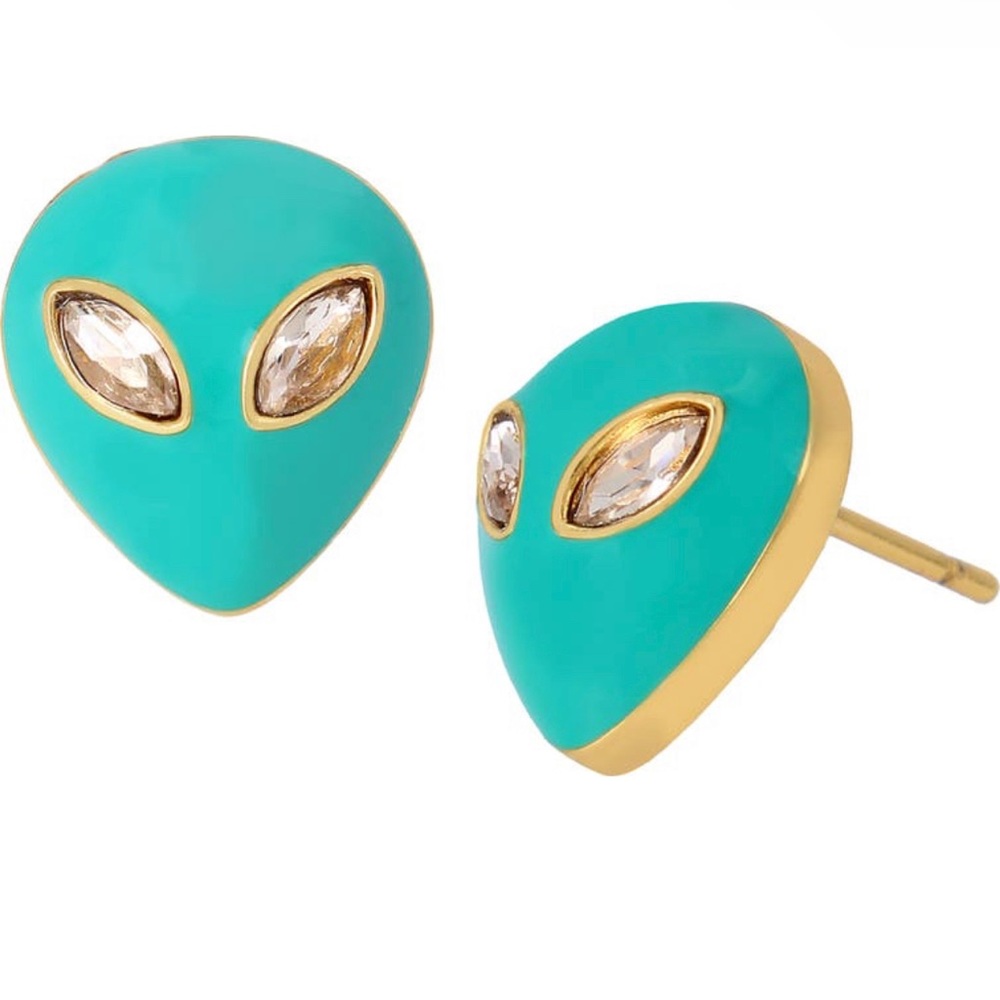 Kurt Geiger Alien Stud Earrings